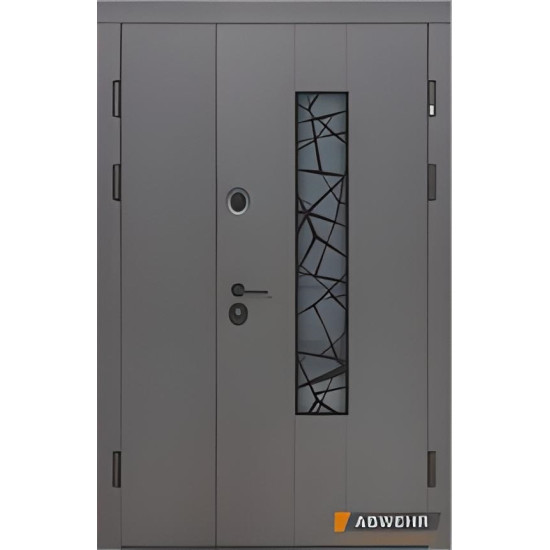  Входные двери ABWEHR 455 Nevada Glass COTTAGE 1200