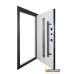 Вхідні двері ABWEHR 496 UFO BLACK COTTAGE Ral 7016 Вулиця