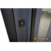 Вхідні двері ABWEHR 496 UFO BLACK COTTAGE Ral 7016 Вулиця