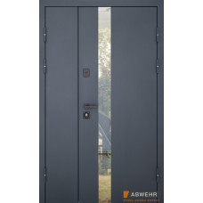 Вхідні двері ABWEHR 506 Nordi Glass Defender Вулиця 1200