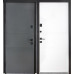 Вхідні двері COTTAGE 703/237 Metallic Grey/Вулична Vinorit Булат