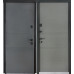 Вхідні двері COTTAGE 703/237 Metallic Grey/Вулична Vinorit Булат