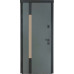 Вхідні двері COTTAGE 705/431 Metalic Grey/Вулична Vinorit Булат