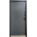 Вхідні двері Qdoors Стріт Бонд Вулиця Графіт пісок фарба/декор темне дерево (профнастил)/гладь антрацит пісок