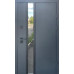 Входные двери Qdoors Норд улица металл Антрацит7021 краска/МДФ белое дерево